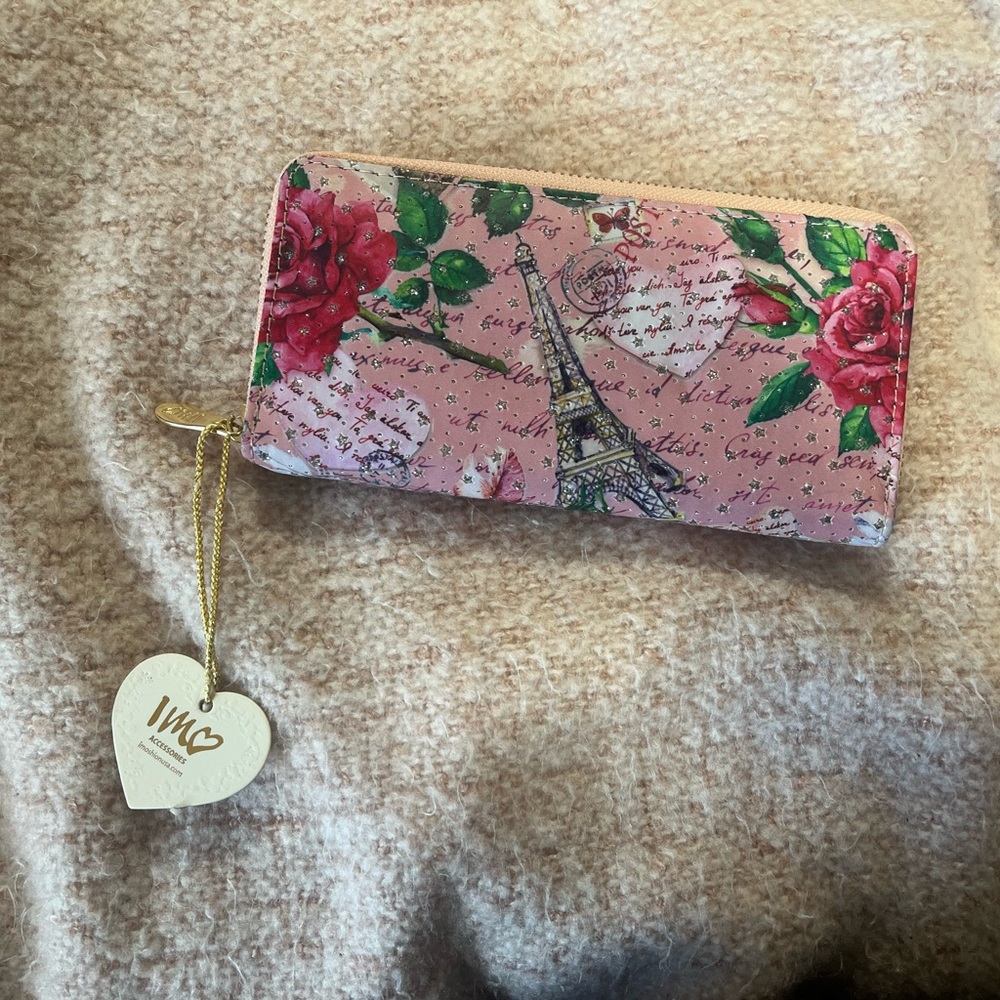 Pink Paris Wallet